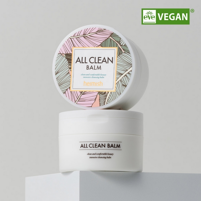 HEIMISH All Clean Balm 4.0fl.oz/120ml - Cleansing Balm, Waterproof Makeup Remover, Face Cleanser, Oil Based Cleanser, Korean Skincare with Natural Aroma Oil, Vegan, For All Skin Types