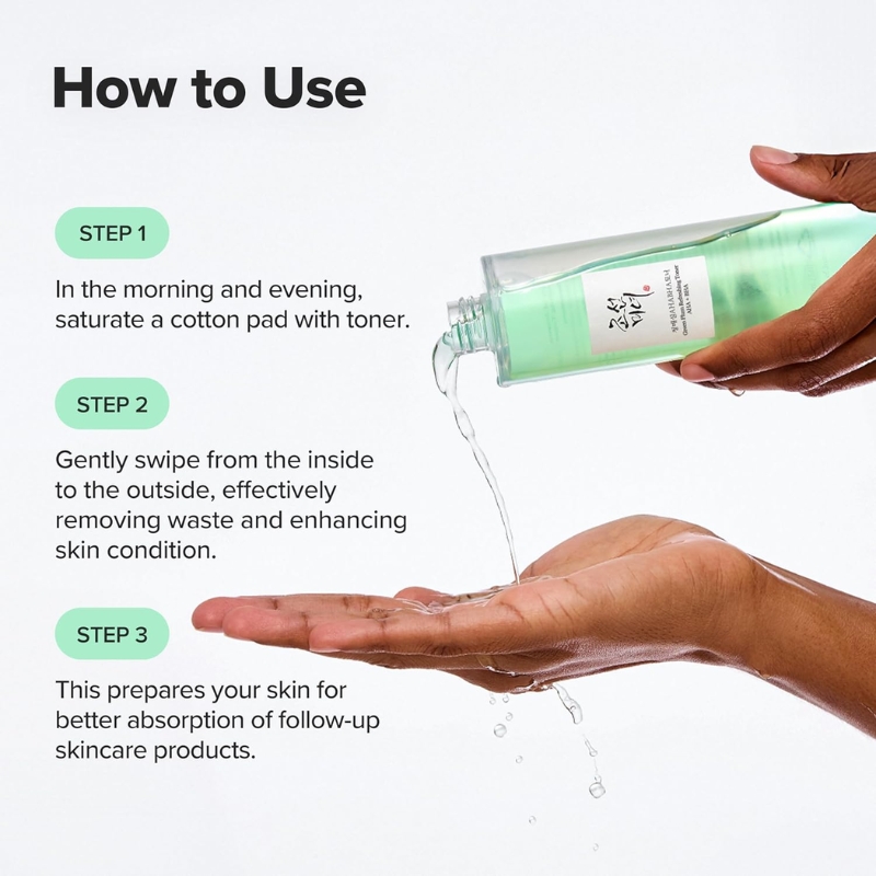 Beauty of Joseon Green Plum Refreshing Toner : AHA + BHA