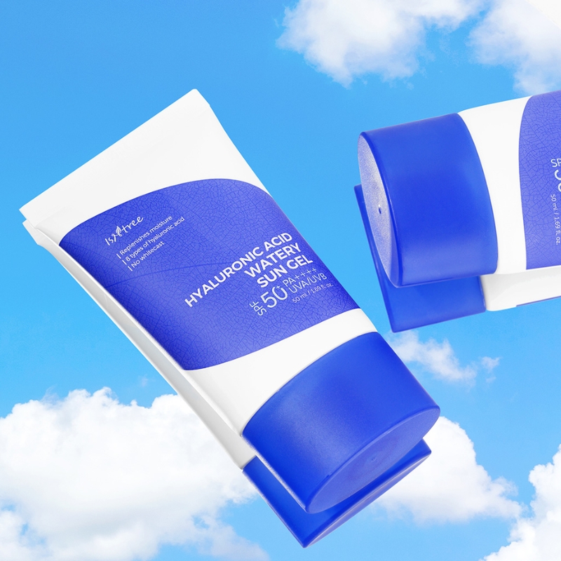 Isntree Hyaluronic Acid Watery Sun Gel Hydrating Sun Protection: Infused with hyaluronic acid, this sunscreen keeps your skin moisturized and protected from UV rays