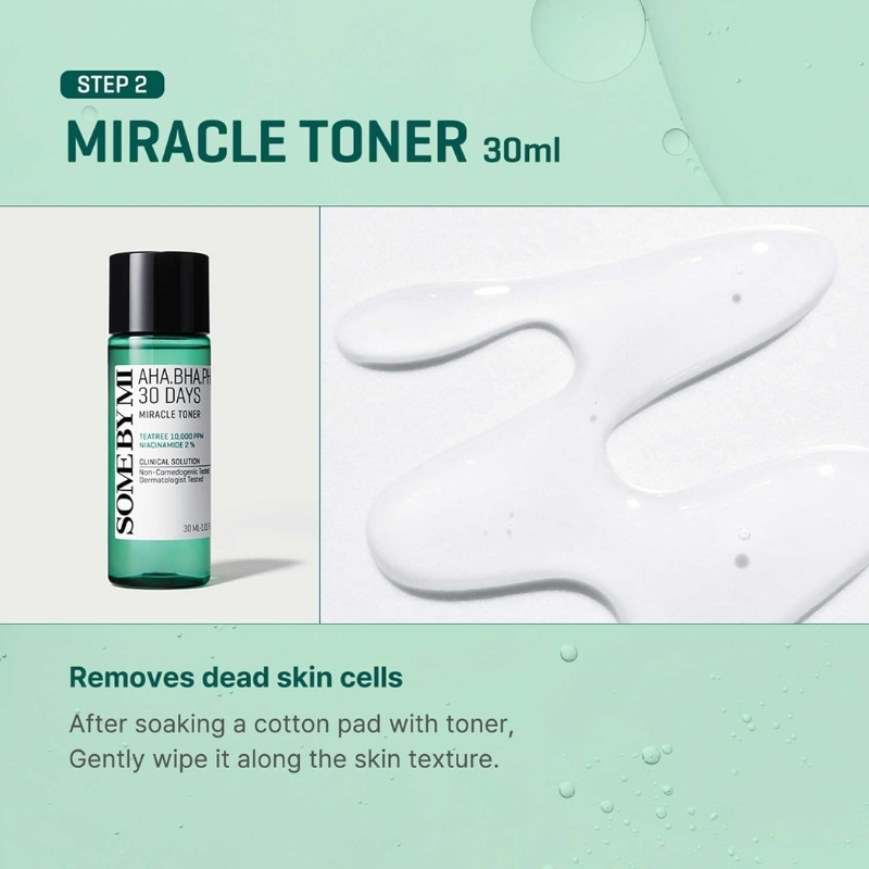 Some By Mi - AHA, BHA, PHA 30 Days Miracle AC SOS Kit (4 pcs) - Image 3