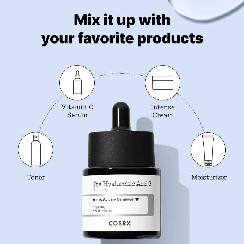 Cosrx - The Hyaluronic Acid 3 Serum (20ml) - Image 3