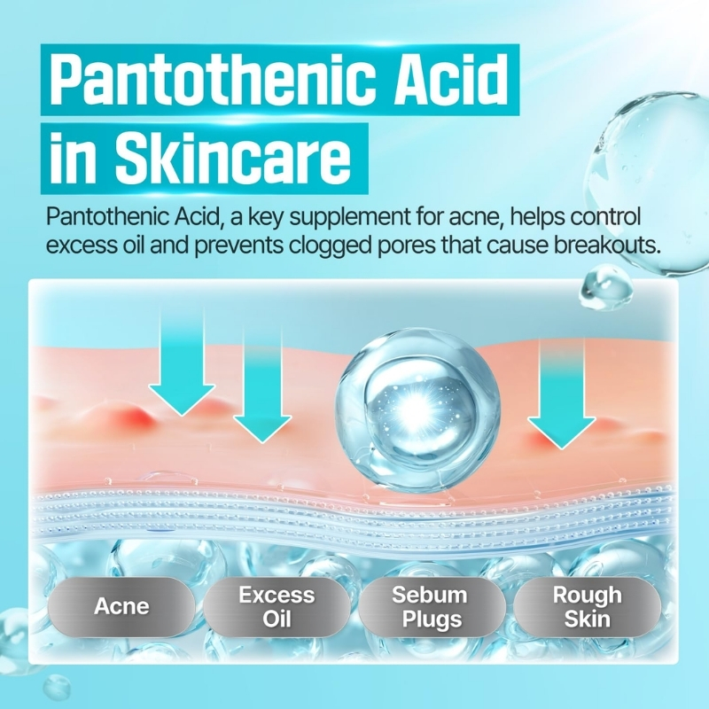 numbuzin No.1 Serum | Pantothenic B5 Active Soothing Serum | Soothing, Hydrating | Pantothenic Acid, Niacinamide | Excess Oil Control, Reduces Breakouts, Acne | Oily, Acne-Prone Skin
