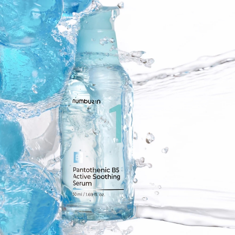 numbuzin No.1 Serum | Pantothenic B5 Active Soothing Serum | Soothing, Hydrating | Pantothenic Acid, Niacinamide | Excess Oil Control, Reduces Breakouts, Acne | Oily, Acne-Prone Skin