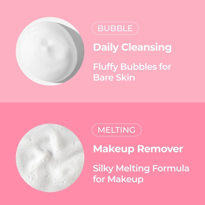 Dr Melaxin Melting Cleanser - Hypoallergenic Makeup remover with Quick Bubble, Deep Pore Cleansing for all skin type, 150ml