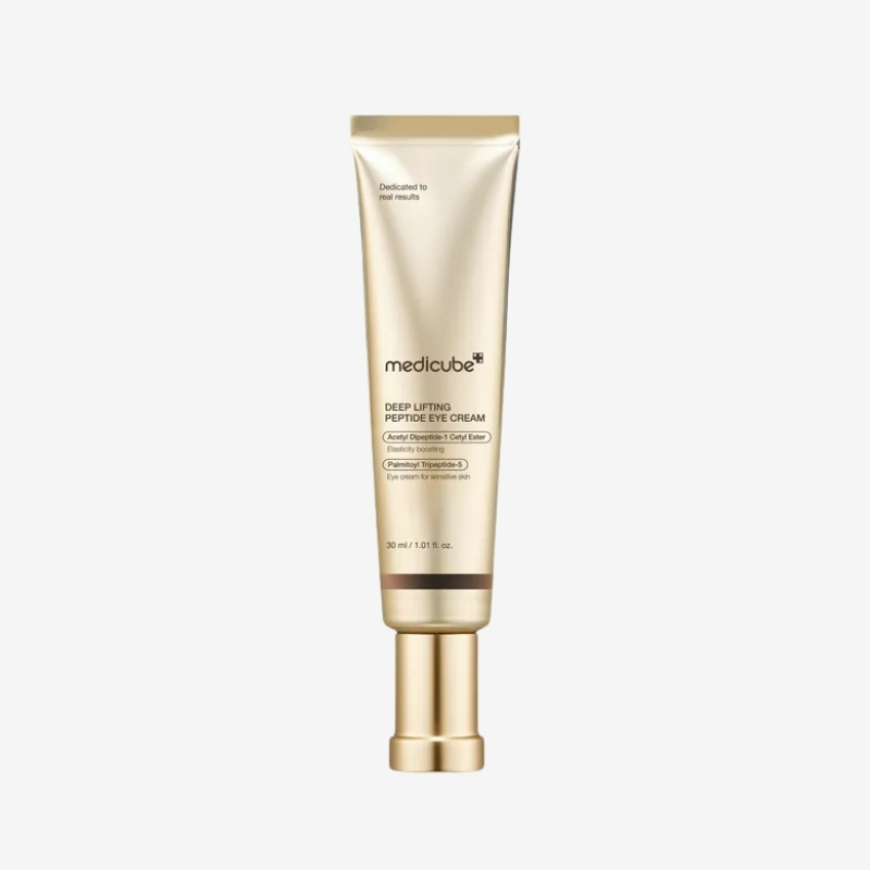 medicube Deep Lifting Peptide Eye Cream For Face Eye Treatment Serum with Quadruple Peptides, Niacinamide, and Squalane | Reduces Signs of Aging and Fine Lines