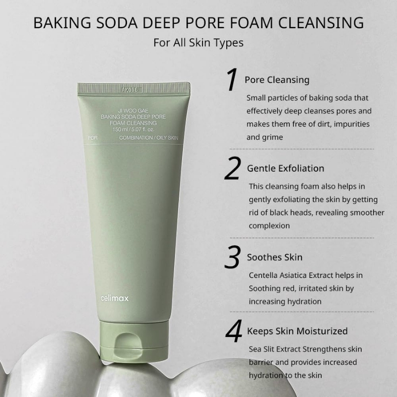 celimax - Ji Woo Gae Cica BHA Acne Foam Cleansing