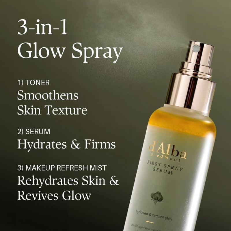 d'Alba - White Truffle First Spray Serum Vegan (50ml) - Image 16