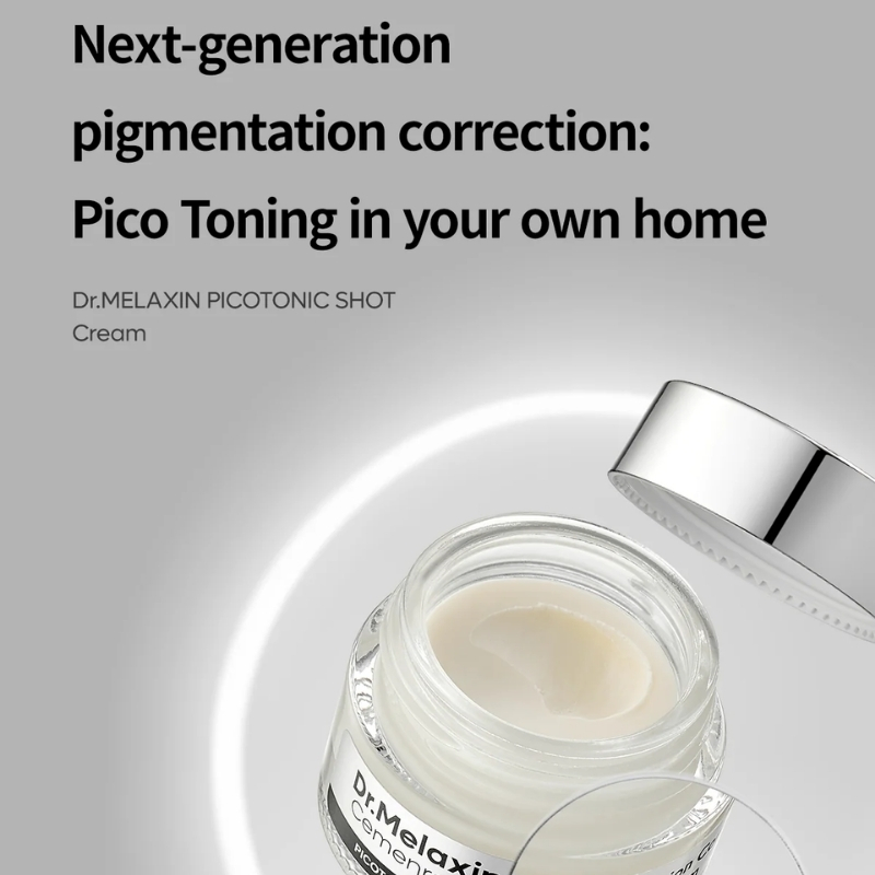 Dr melaxin Cemenrete Picotonic Shot Calcium cream for Even Skin Tone & Skin Clarity korean cosmetic cyprus anti age wrinkles and pigmentation creams