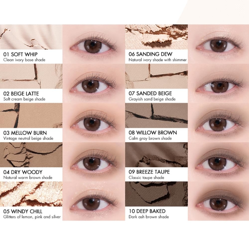 romand Better Than Palette Spring Fever Edition 12 SANDED BREEZE GARDEN