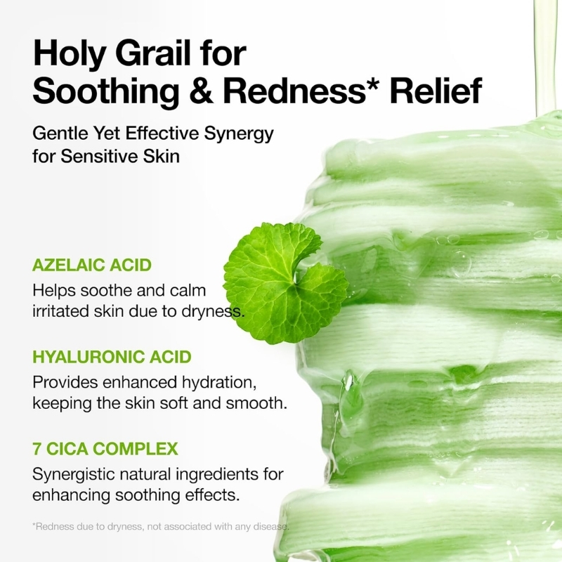 Anua Azelaic 10 Hyaluron Redness Soothing Pad, Troubled & Spot Care with Korean toner pads, Quick & Easy Stretchable Facial Mask with Azelaic acid, Hyaluronic Acid, Korean Skin Care (90 pads) Cyprus Anua