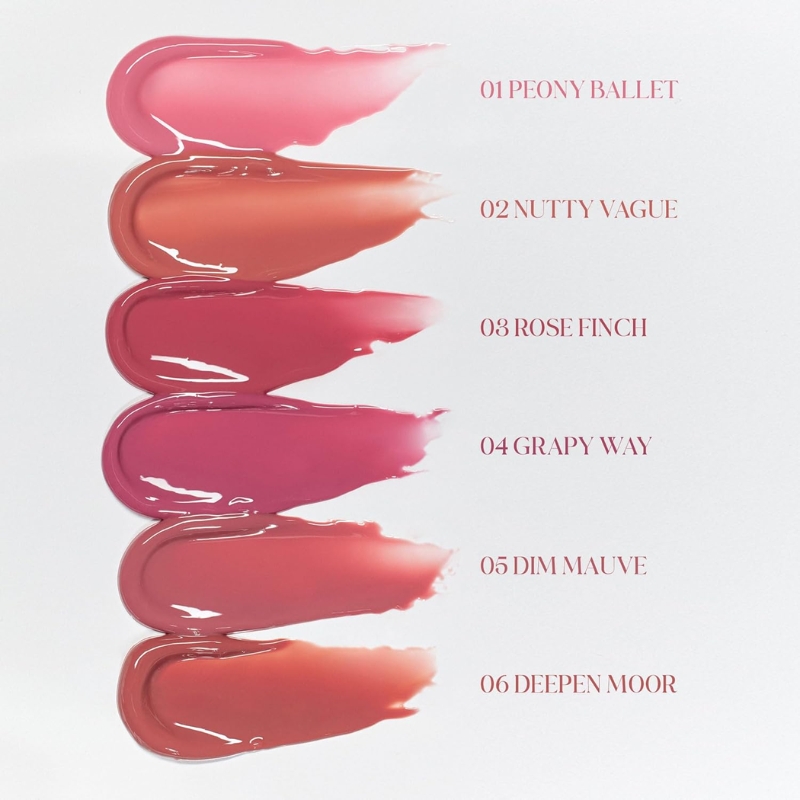 Romnd Glasting Color Gloss - 6 Colors