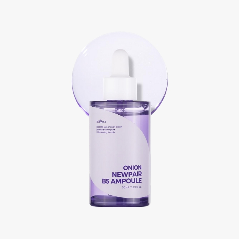 ISNTREE Onion Newpair B5 Ampoule 50ml, 1.69 fl.oz | Blemish and calming care | Mild and watery Formula