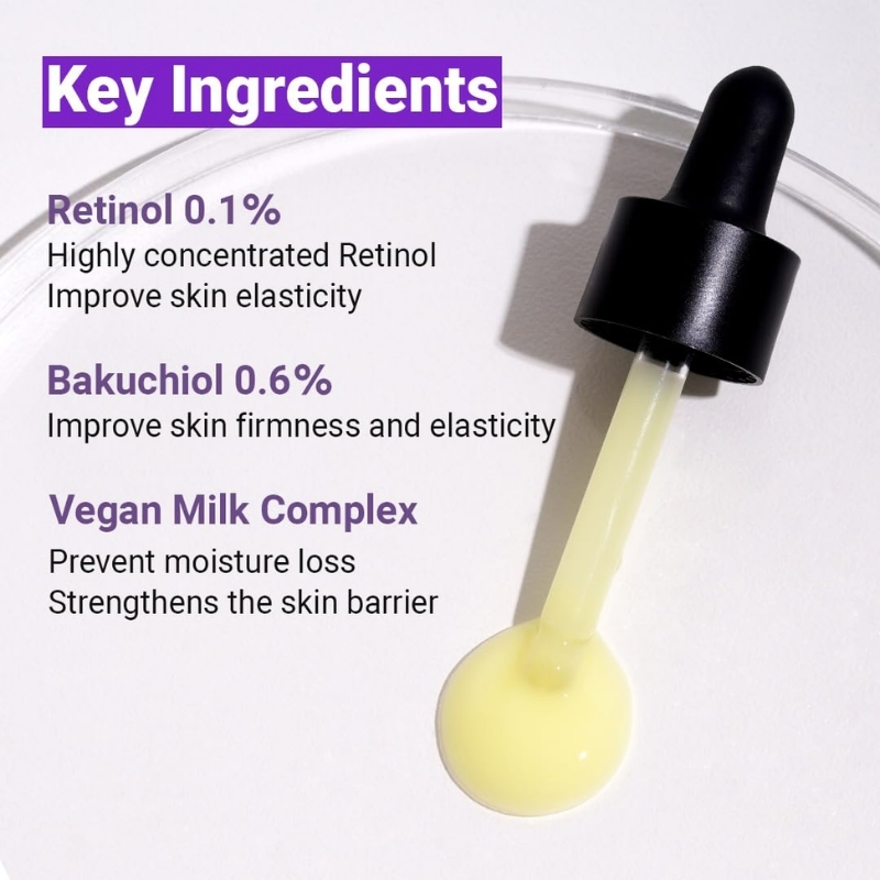 ISNTREE Hyper Retinol EX 1.0 Serum 20ml | 5 Peptides | 5 Cermaides | Helps Reduce Fine Lines ISNTREE Cyprus Korean Cosmetics