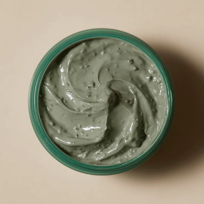 AXIS-Y Mugwort Pore Clarifying Wash Off Pack - Face Exfoliator Targets Clogged Pores, Whitehead & Blackhead Remover - Vegan Korean Skin Care Glass Skin Clay Mask