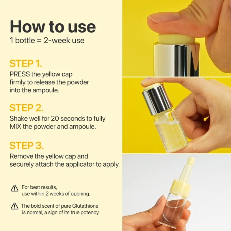 numbuzin No.5 Glutathione TXA Advanced Dark Spot Ampoule Concentrate