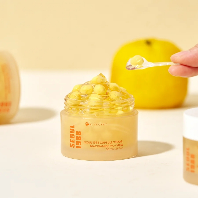 KSECRET - SEOUL 1988 Capsule Cream : Niacinamide 5% + Yuja