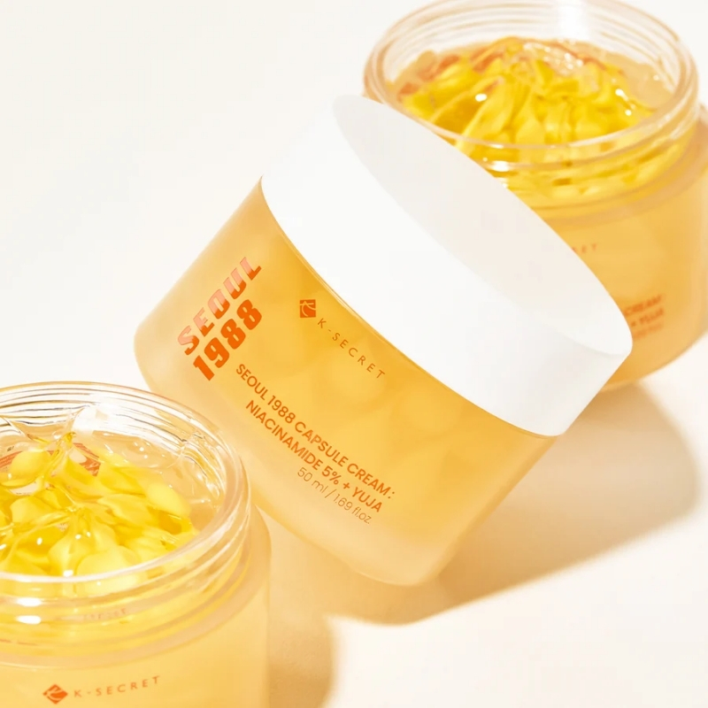 KSECRET - SEOUL 1988 Capsule Cream : Niacinamide 5% + Yuja