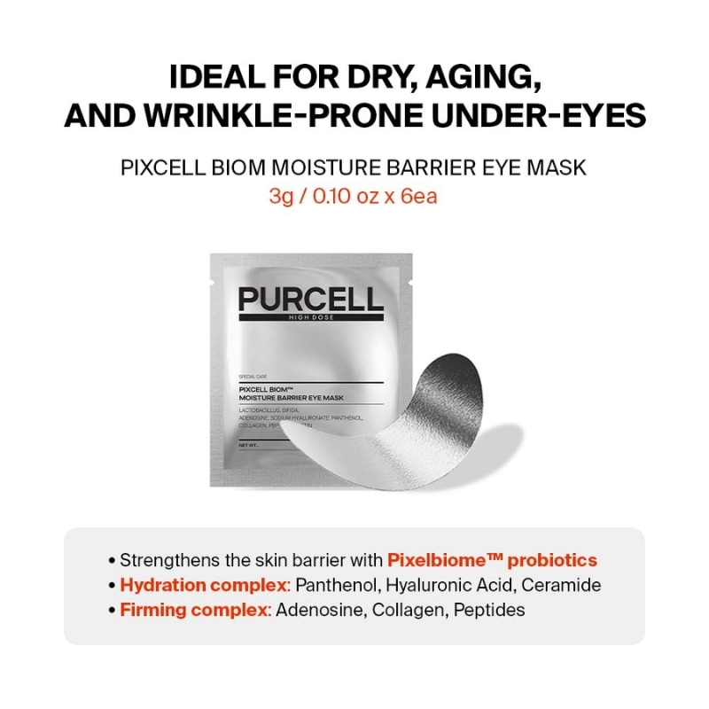 PURCELL Pixcell Biom Moisture Barrier eye mask