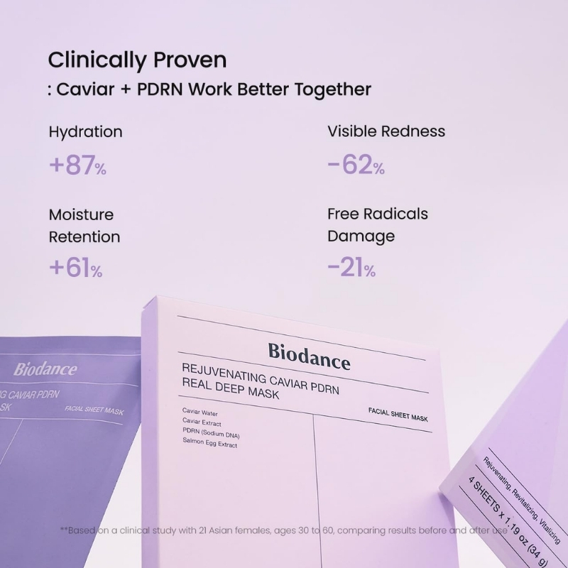 Biodance - Rejuvenating Caviar PDRN Real Deep Mask - Image 5