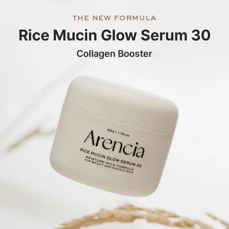 Arencia - Rice Mucin Glow Overnight Serum 30 (50g) - Image 2