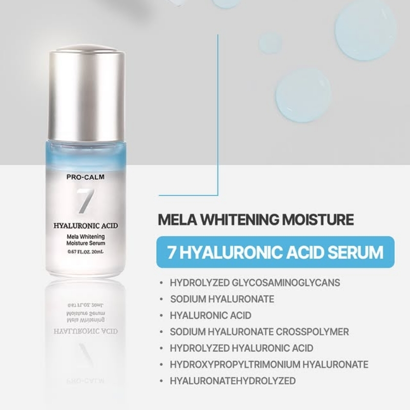 PROCALM - Mela Whitening Moisture Serum 20ml - Image 5