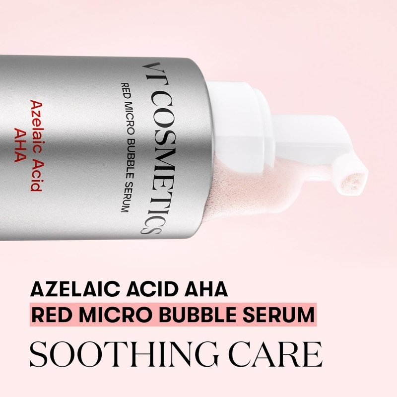 VT - Azelaic Acid AHA Red Micro Bubble Serum 70ml - Image 2