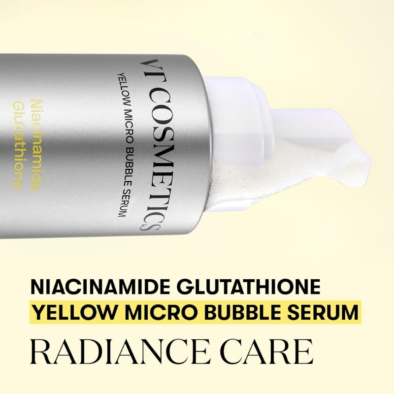 VT - Niacinamide Glutathione Yellow Micro Bubble Serum 70ml - Image 2