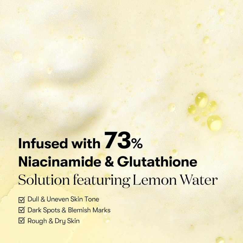 VT - Niacinamide Glutathione Yellow Micro Bubble Serum 70ml - Image 3