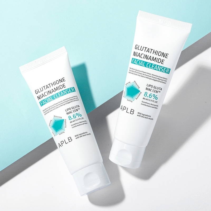 APLB - Glutathione Niacinamide Facial Cleanser 80ml - Image 7