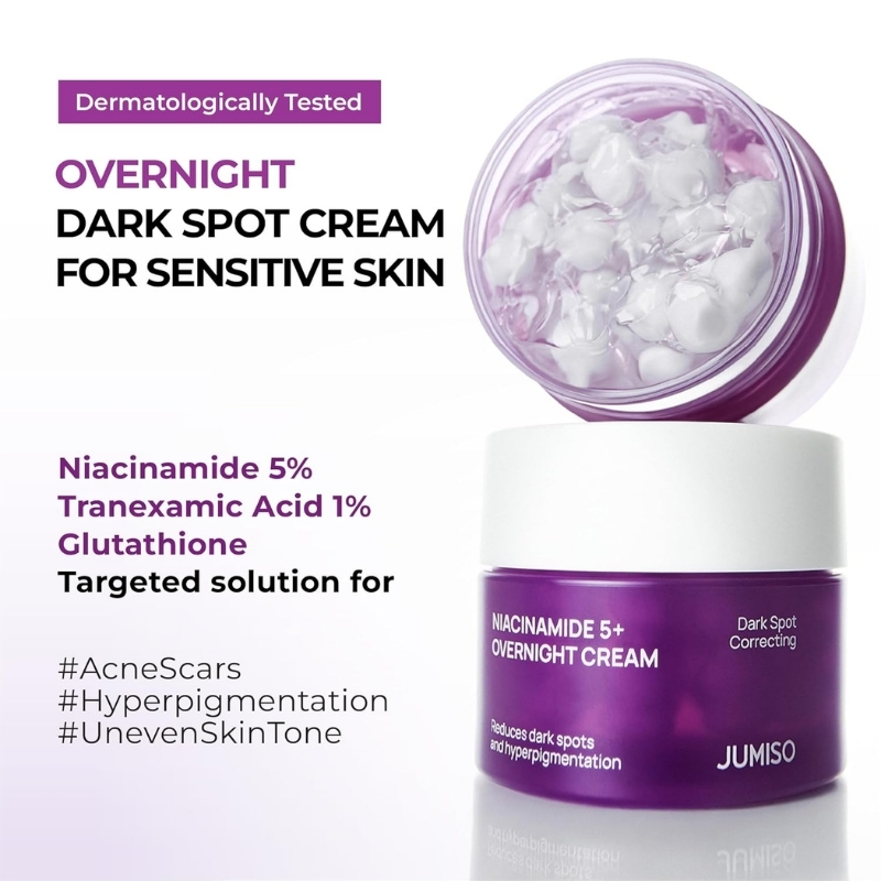 Jumiso - Niacinamide 5+ Overnight Cream 50ml - Image 2