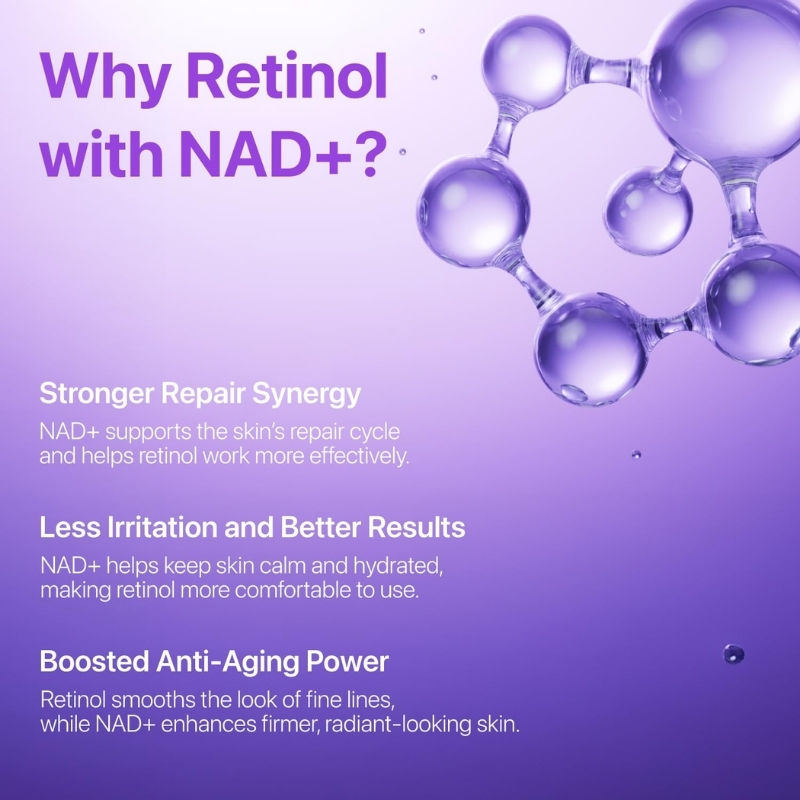 Numbuzin - No.9 NAD+ Retinol Volumetox Eye Cream 10ml - Image 3
